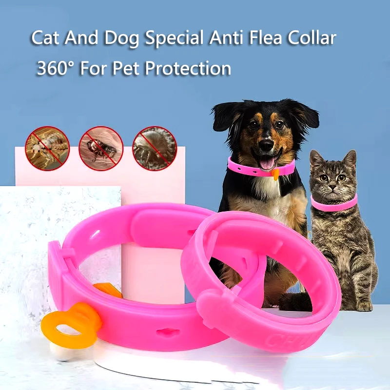 Summer Flea Cleaning Tool Adjustable Anti Flea Cat Collar Neck Strap Anti Mite Louse Cootie Pet Collar Cat Supplies