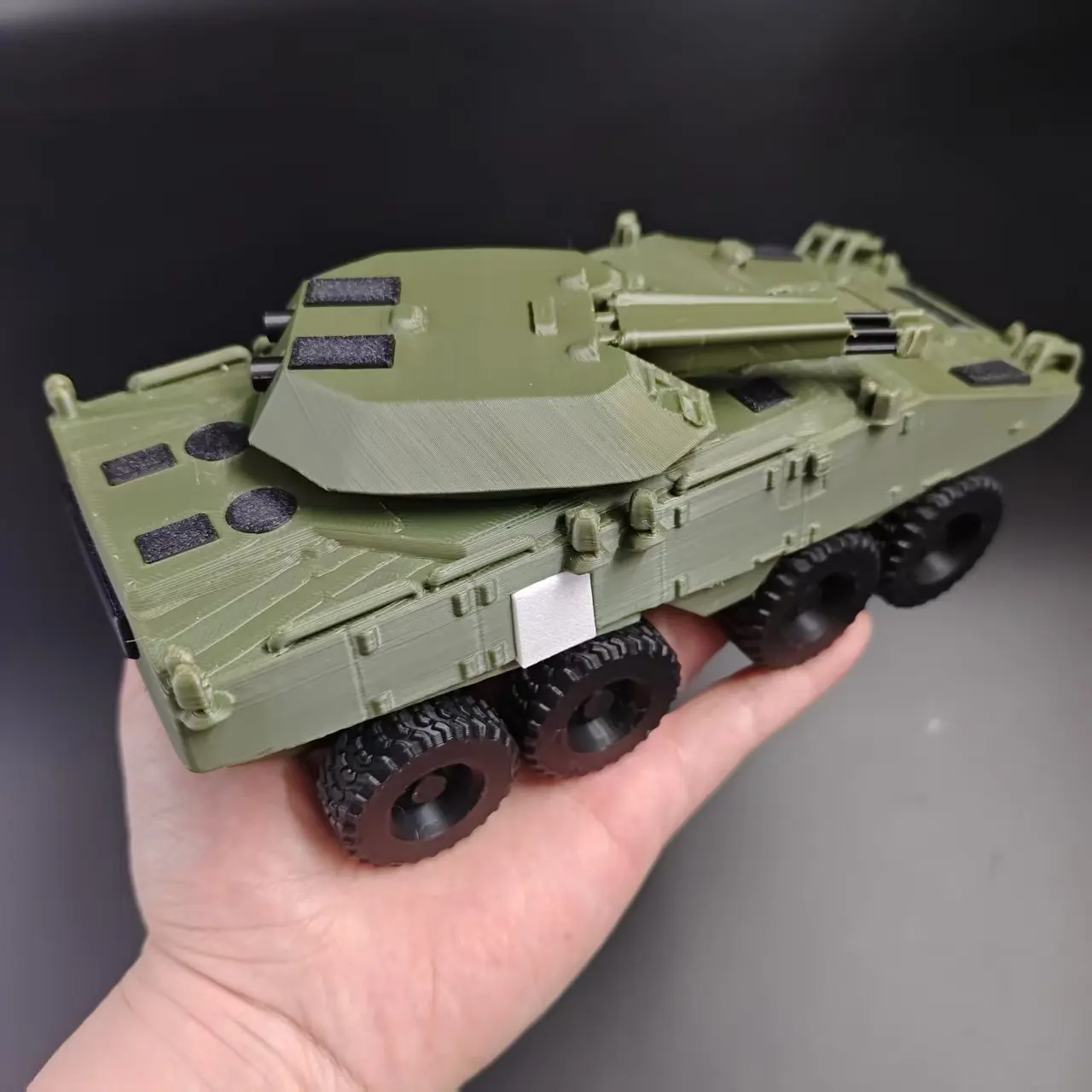 3D Printed Mini Infantry Fighting Vehicle & Tank Model Toy Gift for Boys' Collection
