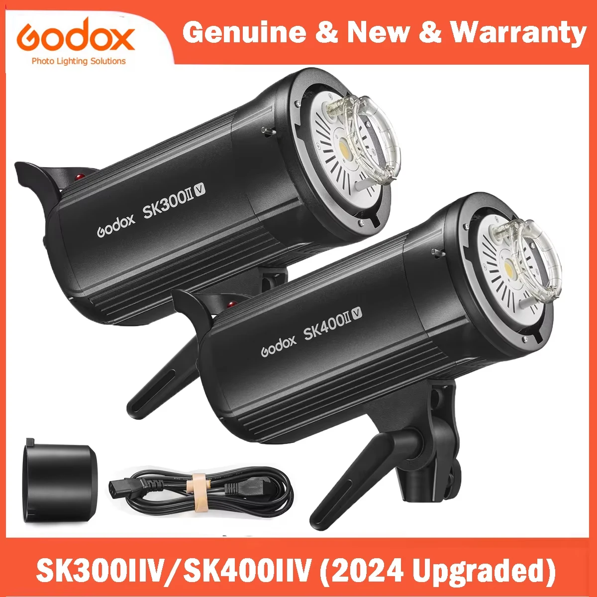 Godox SK300IIV SK400IIV SK300II-V SK400II-V 2.4G X System Профессиональная компактная студийная вспышка для потока фотостудии Godox SK300IIV SK400IIV SK300II-V SK400II-V 2.4G X System Профессиональная компактная студийная вспышка для потока фотостудии