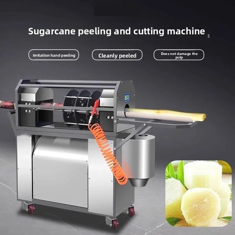 LTT,automatic sugarcane peeling machine commercial sugarcane peeling and slicing machine