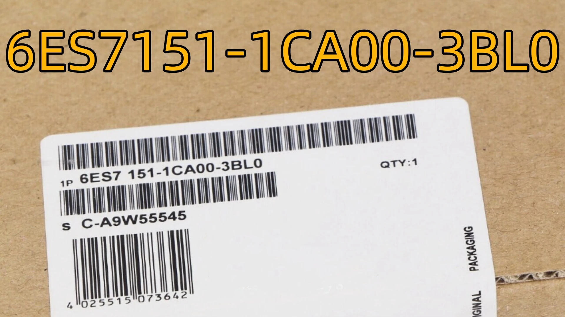 

Новый 6ES7 151-1CA00-3BL0 6ES7151-1CA00-3BL0 электронный функциональный блок, гарантия один год, быстрая доставка