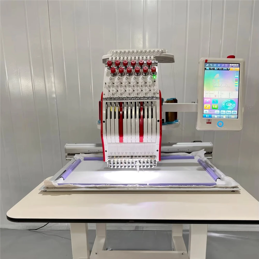 High Quality Embroidery Machine Computerized Single Head for Sale