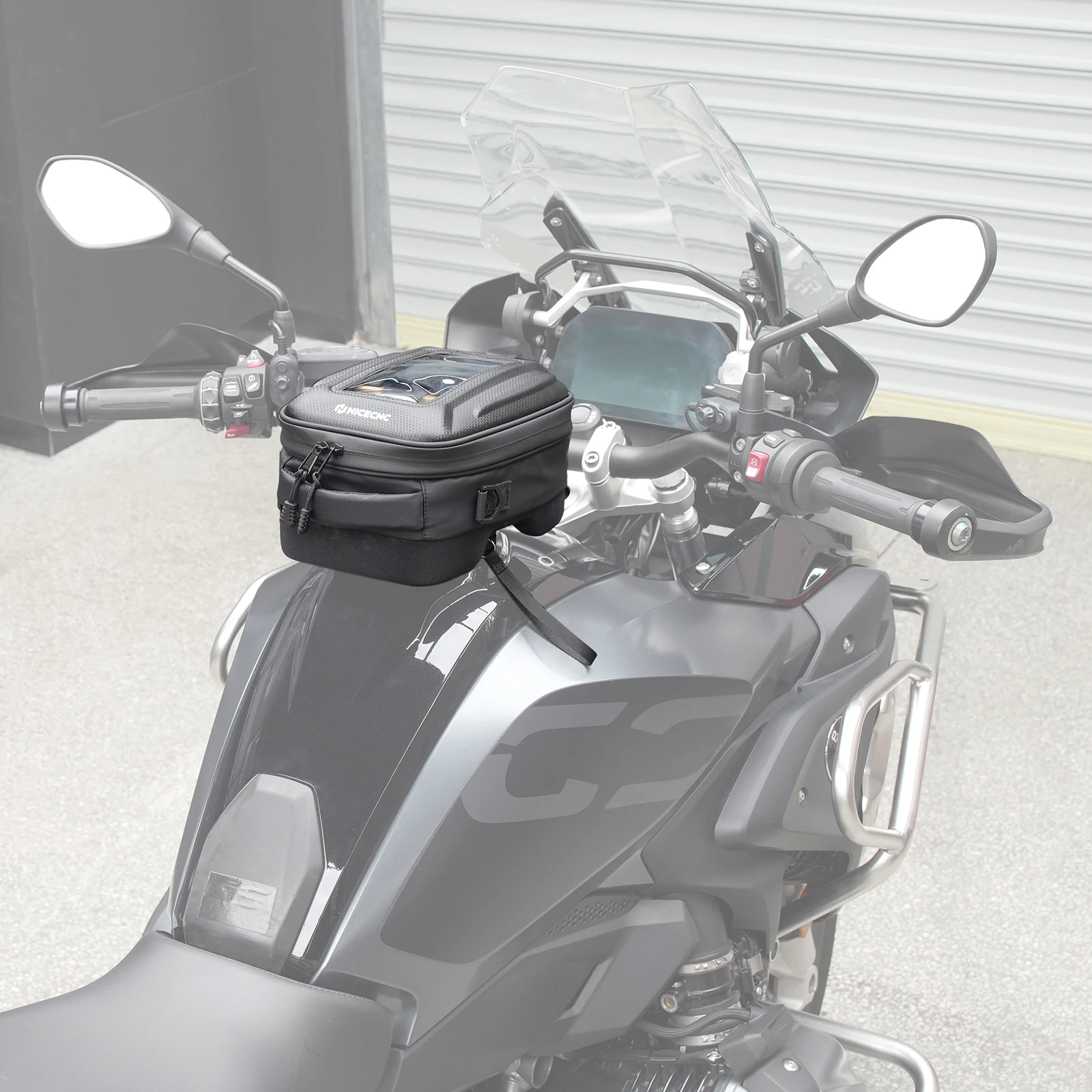 

Сумка на бензобак с быстрым креплением для BMW R1250GS, 6 л, водонепроницаемая, для мотоциклов Yamaha Tenere 700, Honda CRF1100L Africa Twin