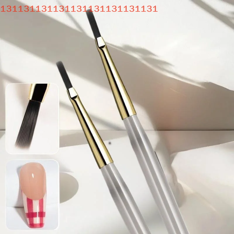 1/5/6 قطعة مسمار أداة فنية الاكريليك اللوحة فرش DIY بها بنفسك تصميم مانيكير أداة مسمار فرشاة فنية مدقق مسمار رسم اللوحة خط فرشاة