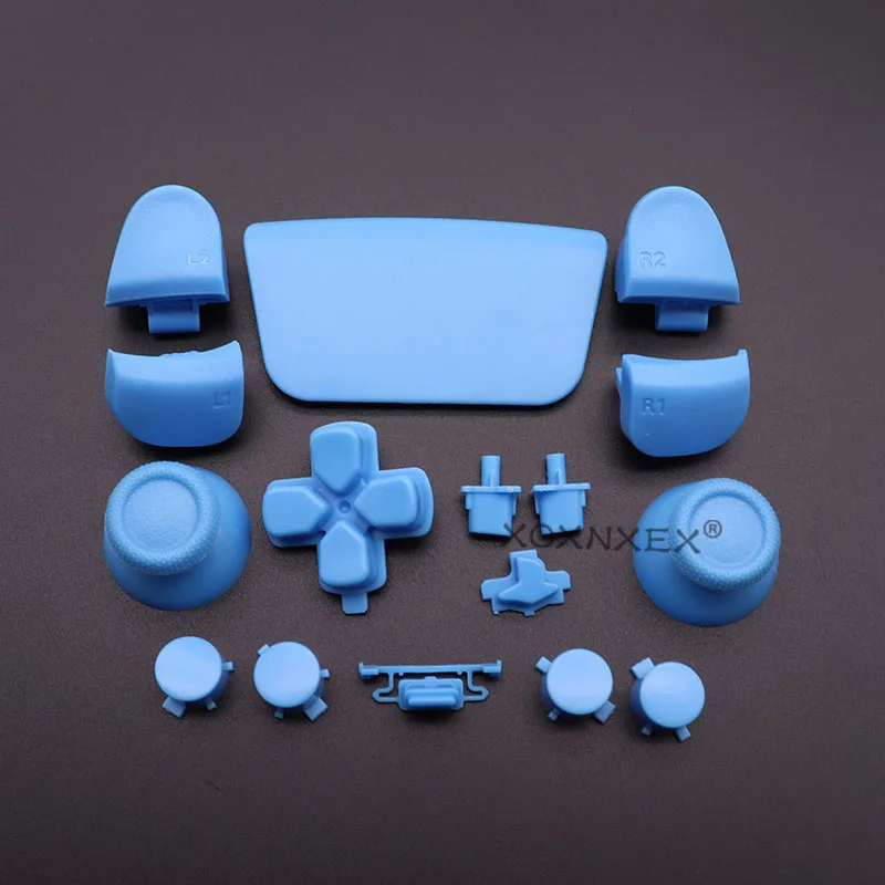 L1 R1 L2 R2ปุ่ม D-Pad หุ้นชุดปุ่มจอยสติ๊กสำหรับ PS5 V2 2.0 Controller Gamepad