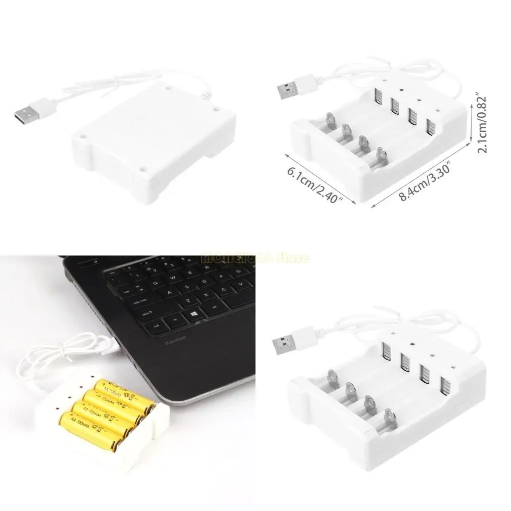 

F62C 4 Слоты USB Аккумулятор AA/AAA Многохаргер