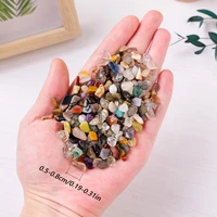 100g Natural Stones Mixed Crystal Material Crystal Gravel Stone Chips Ore Minerals Reiki Specimen Gemstones Aquarium Decoration 2