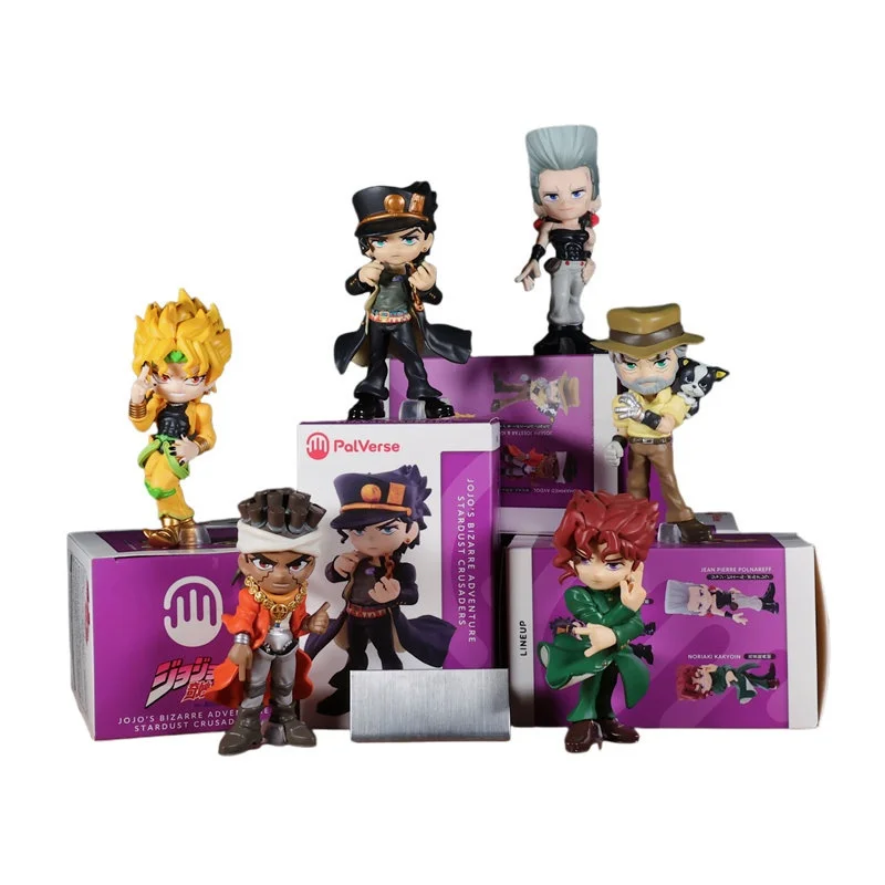 Auf Lager Original JoJo's Bizarre Adventure Blind Box Stardust Crusaders Jotaro DIO Joseph Joestar Figur Anime Merchandise Geschenk