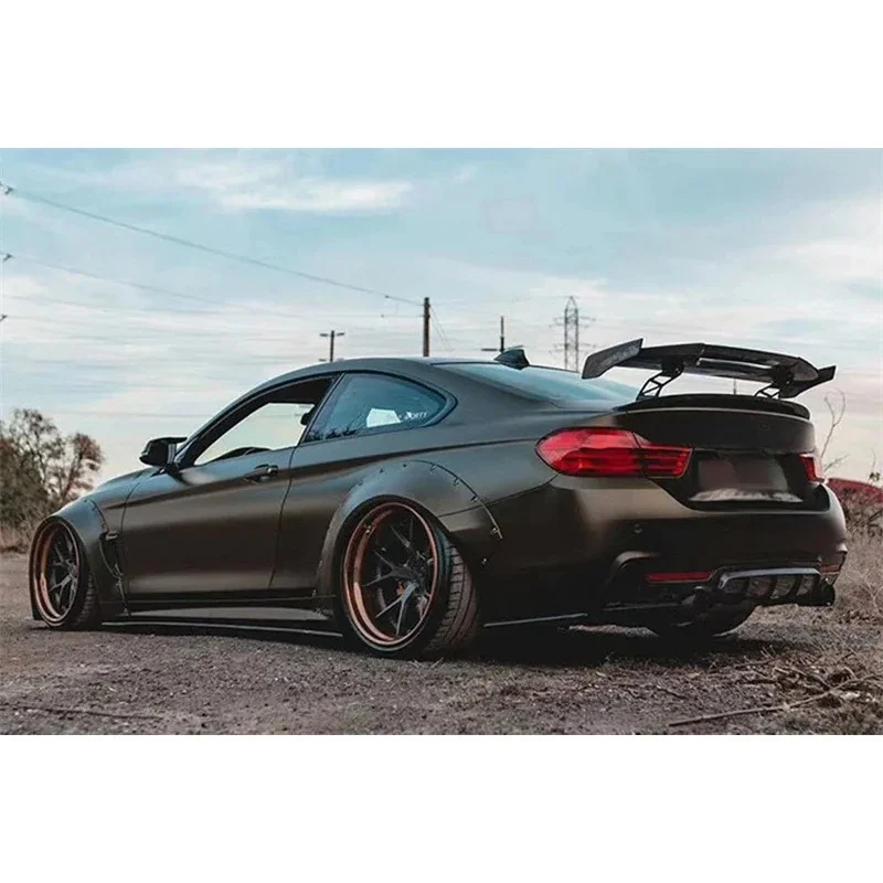 High Quality Real Carbon Fiber Rear Spoiler Lip 3
