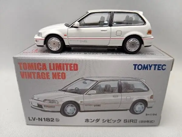 Tomica Lv-N182B Civic Sir- Limited Vintage Neo Tomytec 1/64 Diecast Model Car Collection Limited Editon Hobby toys