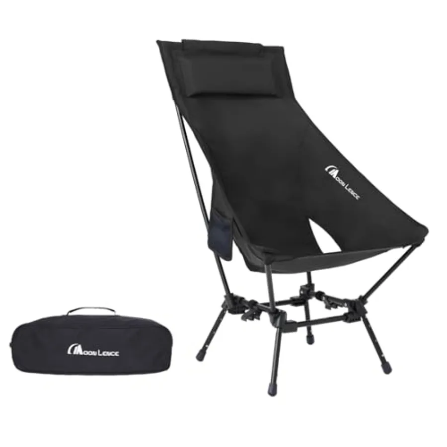 

Portable Camping Chairs for Adults, Adjustable Oversize Beach Chair Lawn Chair with High Back - Large Capacity, Heavy Duty