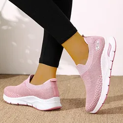 Shoes Women's Leisure Breathable Mesh Outdoor Fitness Running Sport Sneakers Shoes sports shoes for women