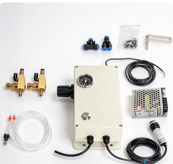 Edge Bander Cleaning Device Spray Nozzle Copper Misting Atomizer Separator Agent Woodworking Machine Parts Maintenance Kit