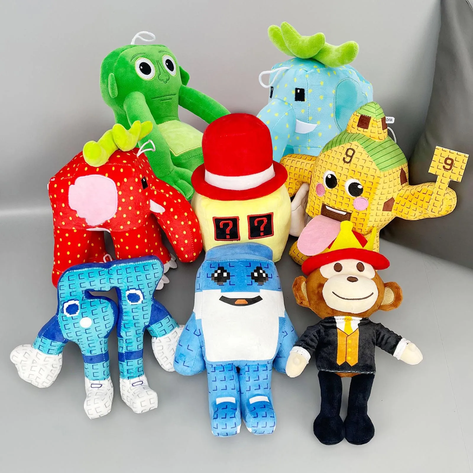 

2026 New Steal A Brainrot Sammy Jandel Strawberry Elephant Plush Doll Anime Peripherals Toy Halloween Christmas Gift