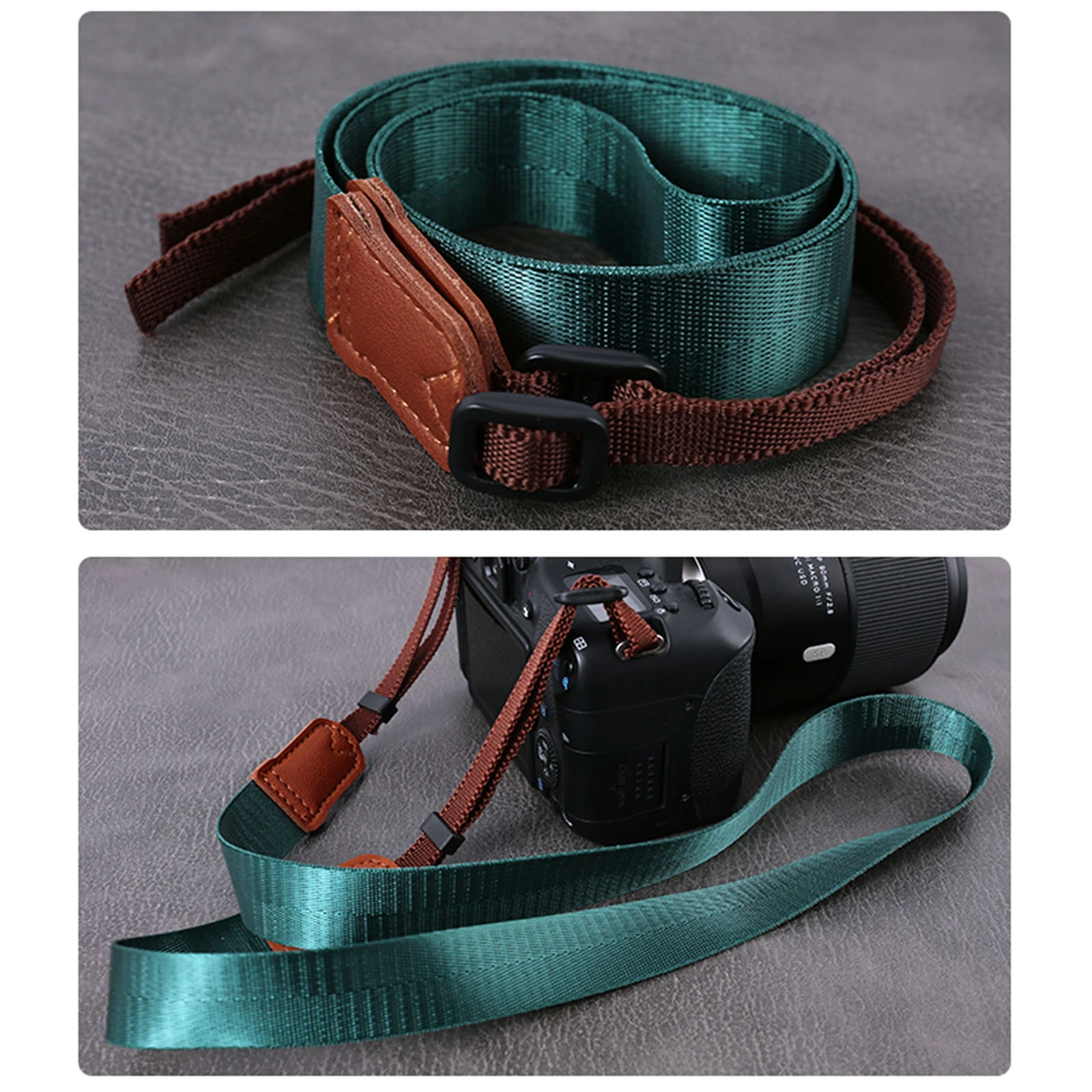 1pcs Camera Strap Belt Adjustable Vintage Camera Strap Shoulder Neck Belt For Sony Nikon SLR DSLR Camera Universal Accessories