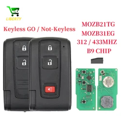 Liberty B9 Chip 312/433MHz Keyless Car Remote Key MOZB21TG MOZB31EG B31EG-485 For Toyota Prius 2004 2005 2006 2007 2008 2009