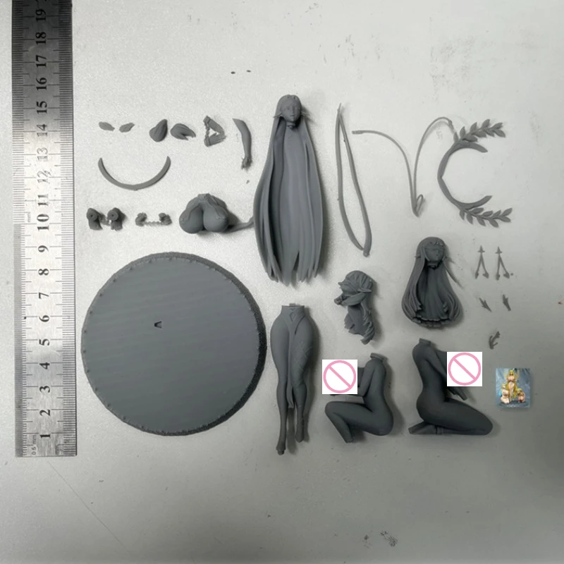 1/24 Scale Resin Figure Model Kit Cartoon Cute Elf Fantasy Hobby Miniature Diorama Statue Unassembled & Unpainted Free Shipping
