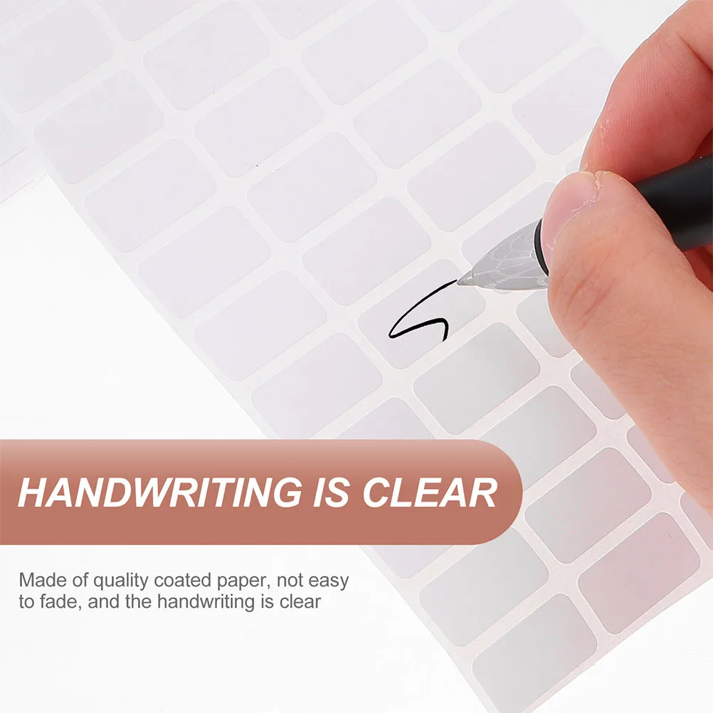 

1 рулон самоклеящихся записываемых этикеток, наклейки, сделай сам, пустая бумага, этикетки, бирки для хранения, контейнер, организация