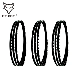 FOXBC 2083mm Bandsaw Blade 3 TPI 2083x6.35x0.35mm Carbon Band Saw Blades for METABO BAS317 BAS 317 3pcs