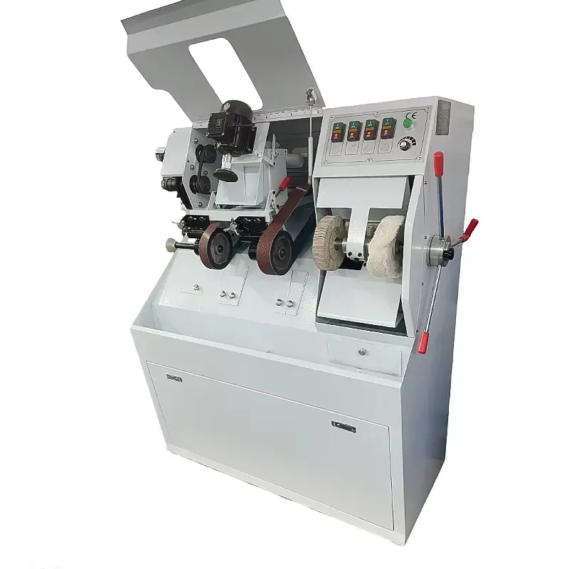 Hot Sale BANMO Industrial Large Scale Shoe Grinding and Polishing Machine with Multi-Head Finisher and Dust Collector Leather