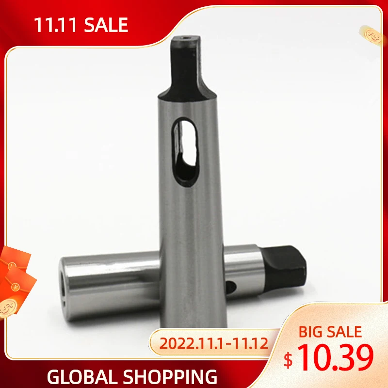 Morse Taper Reducing Sleeve MT1 MT2 MT3 MT4 Adapter Reduction Drill Chuck Sleeve Expand Conical Degree Drill Sleeve Morse taper
