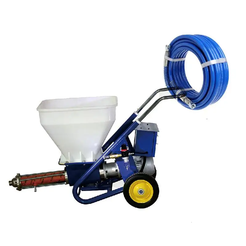 Plastering Sprayer for Gypsum Maximum Horizontal Conveying Distance 20M Maximum Vertical The Most Popular Concrete Cement Mortar