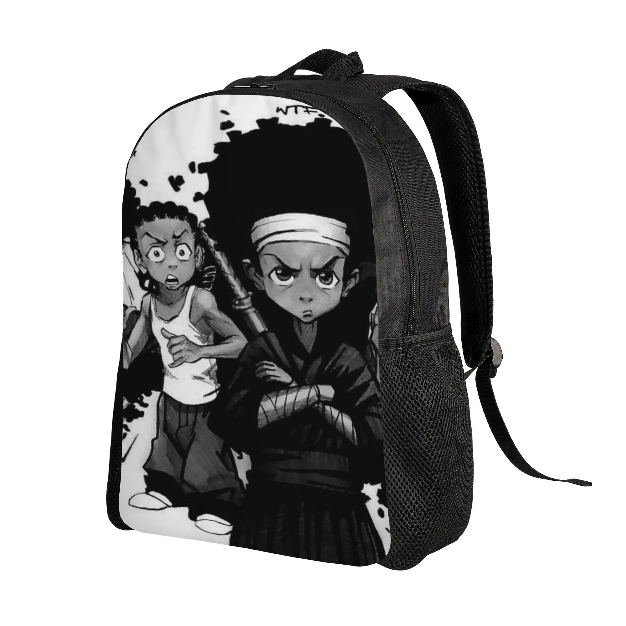 Back to school season Excellently designed Invincible Creative The Boondocks Schoolbag  Office Workers Light Backpack