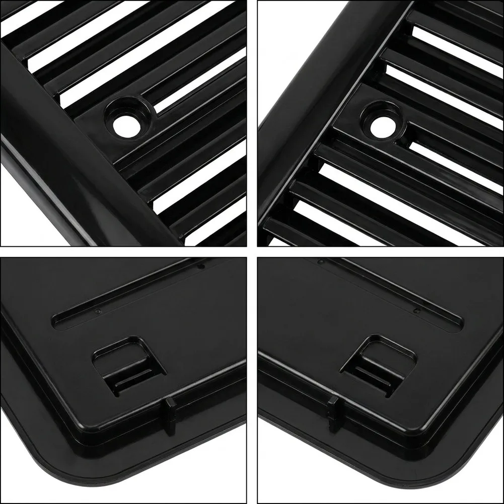 Wind Outlet Baffle for RVs with Dual Function Insulation and Airflow Optimization 480 185mm 205 185mm Plastic White Black