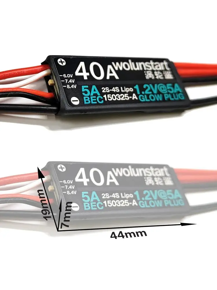 wolunstart Remote Start Electric Starter 150325-A Compatible with Traxxas 3.3  ez Start