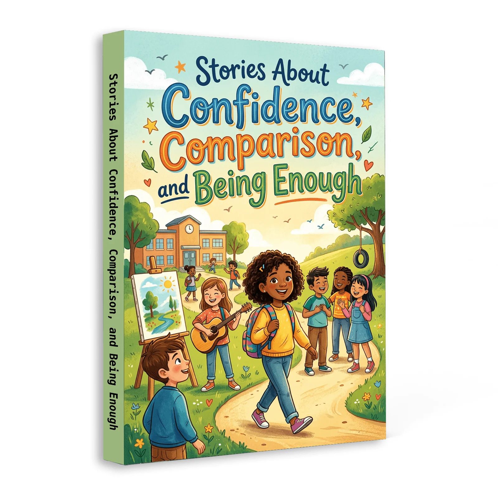 Histoires sur la confiance, le comparatif et l'idée que l'on est assez bien : Livre sur l'estime de soi et l'apprentissage socio-émotionnel pour enfants et adolescents