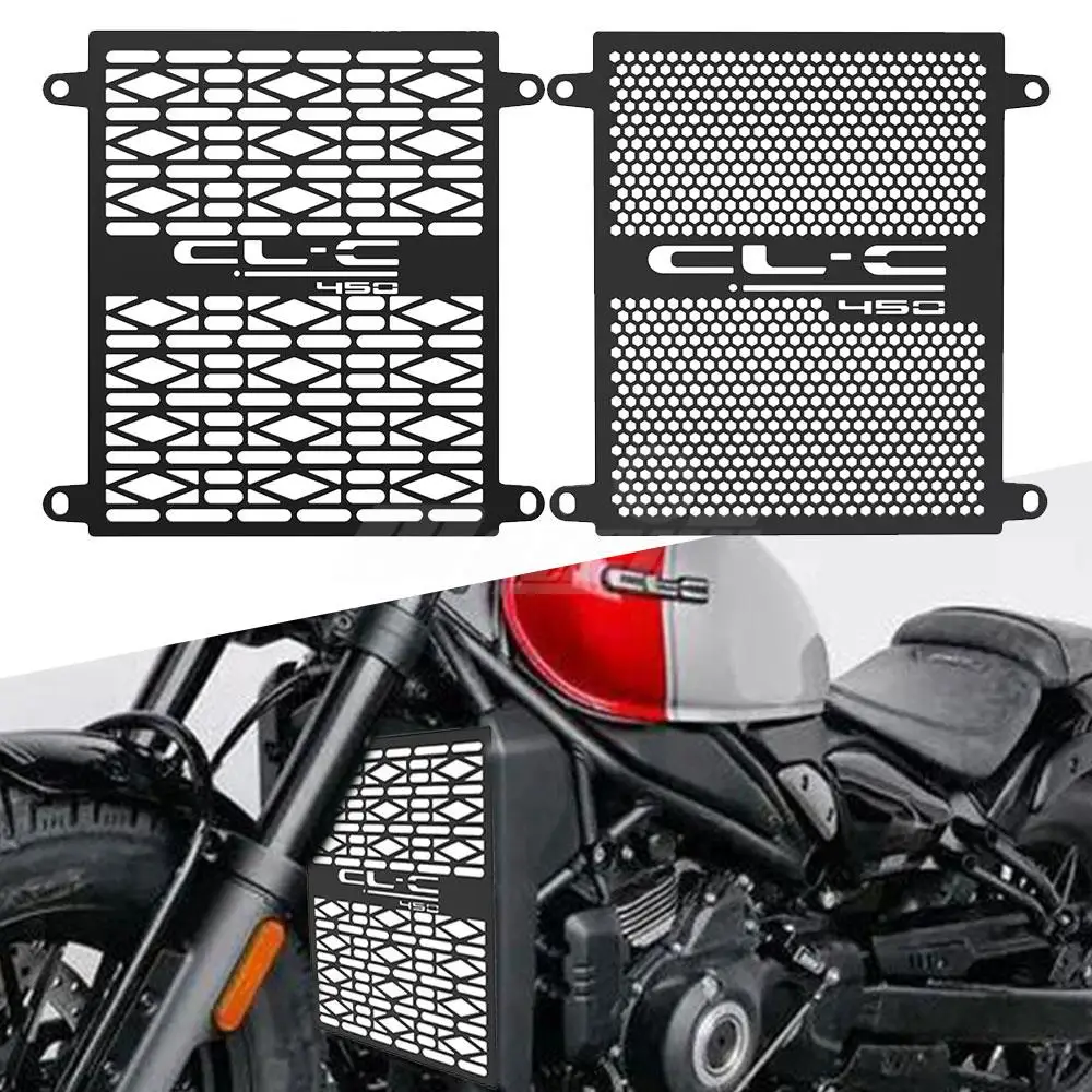 

Motorcycle Radiator Grille Shield Guard Oil Cooler Cover Protector FOR CFMOTO CLC450 450CL-C 450 CL-C CLC Bobber 2023 2024 2025