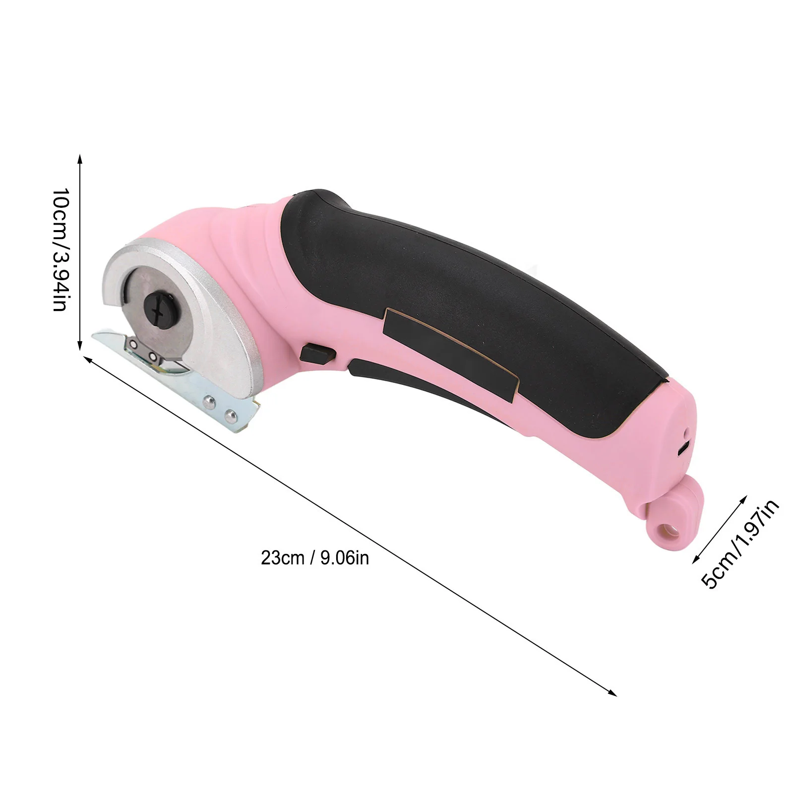 Handheld Cordless Electric Scissors 240RPM 2000mAh Rechargeable Portable Electric Scissors Fabric Cutter for Carpet Sponge