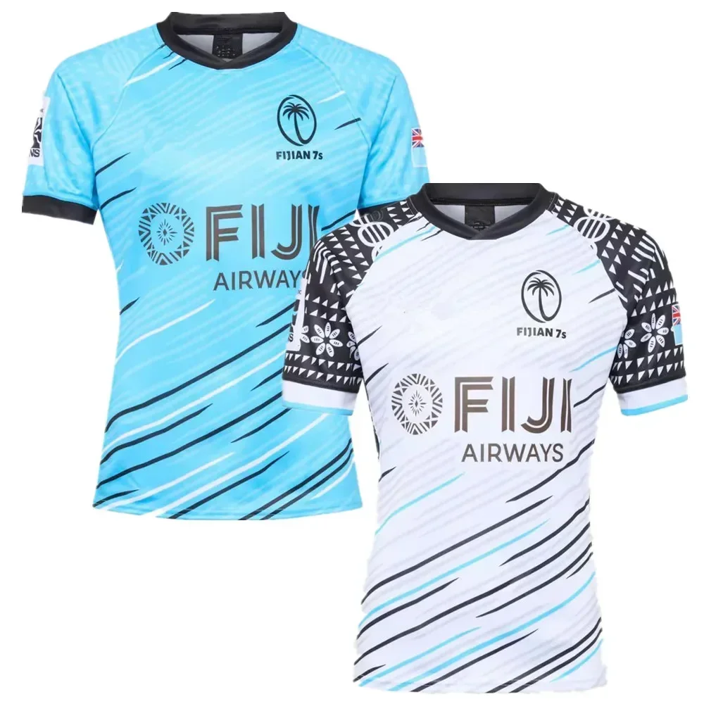 2026 New Fiji 7S Rugby Jersey Training Suit, Fiji DRUA Rugby Shirt, Vest, T-shirt Single Shirt