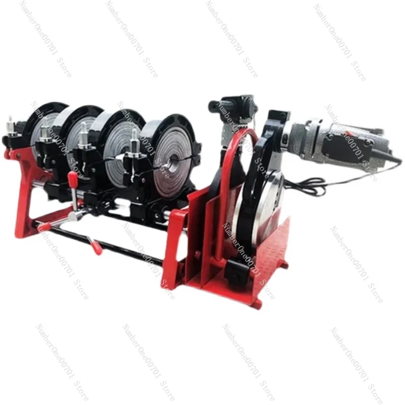 Manual double column butt welding pe pipe hot melt machine butt welding machine pipe welding machine 63-160/200/250