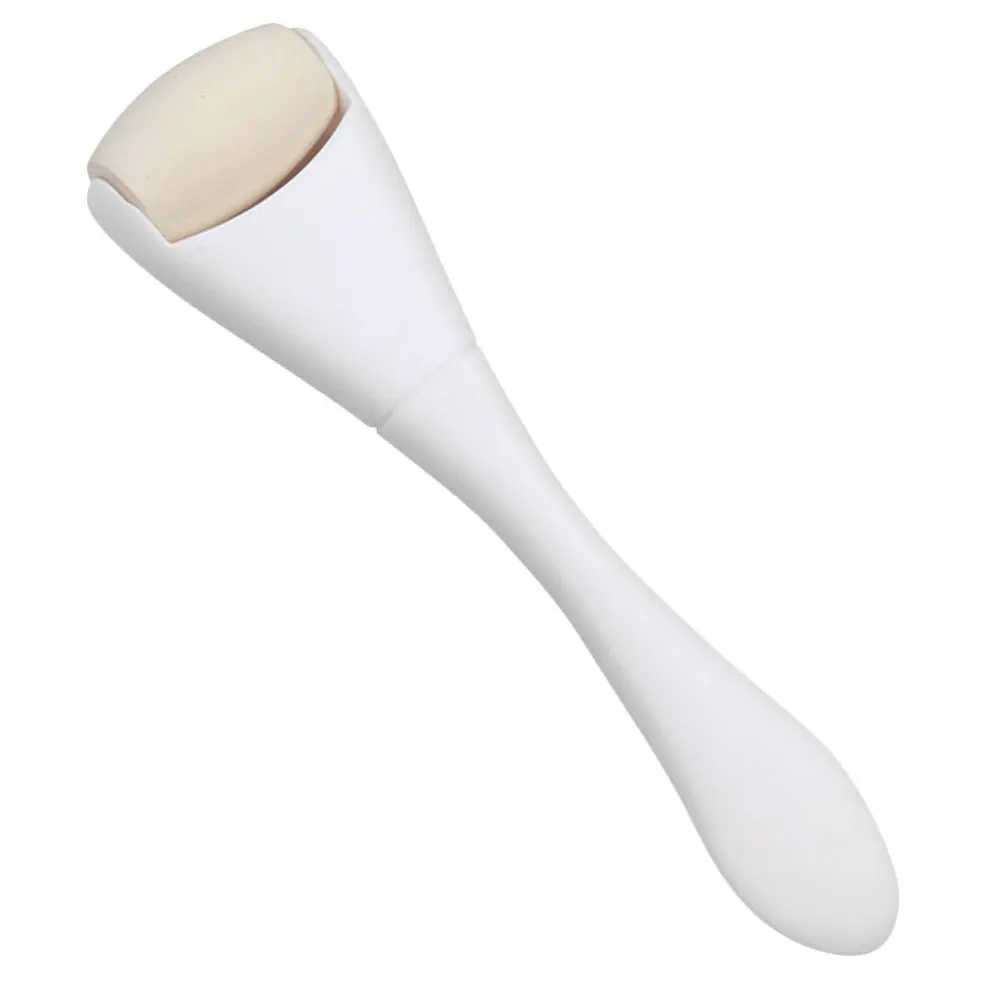 Vulkanische steenroller Gezichtsolie absorberende gezichtsmassager Compact dubbelzijdig huidverzorgingshulpmiddel Draagbare gezichtsbeeldhouwroller