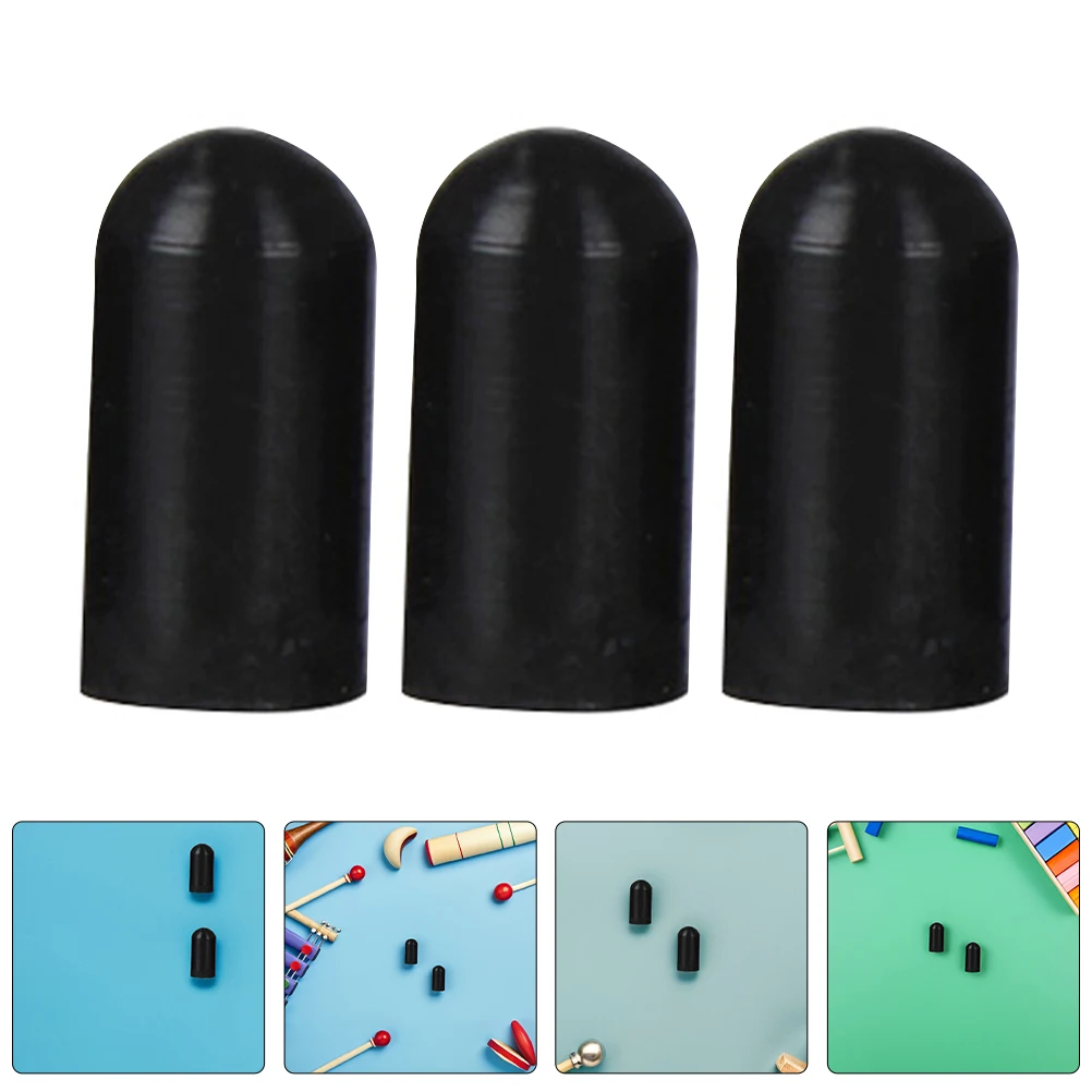 

30pcs Silicone Drumstick Tips Silent Drum Practice Accessories Drum Dampener Replacement For Noise Reduction Precision Striking