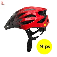 MOON Casco de Ciclismo para Adultos con MIPS - Certificado CE y CPSC - Para Montaña y Carretera - Almohadillas Extraíbles y Ventilación - Ligero y Cómodo - Material de Alta Resistencia - Banda Reflectante para Noche