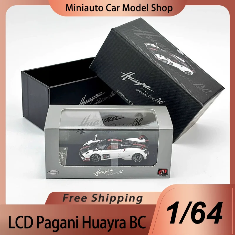 新入荷-lcd-1-64-パガーニ・ウアイラ-bc-コンバーチブル版-合金製ミニチュアダイキャストモデル-パガーニ・コンバーチブル・スーパーカーモデル-おもちゃ