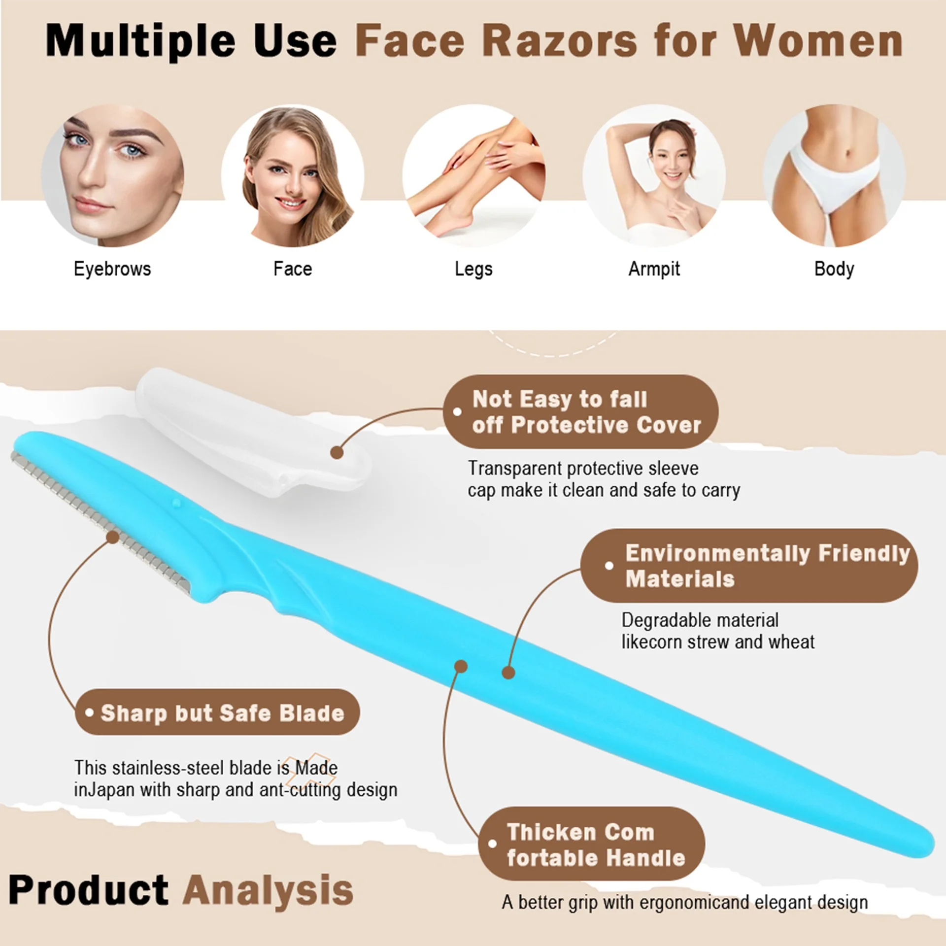 Nuevo 2026: Maquinilla de afei - Eyebrow Razor Trimmer reseña y precio
