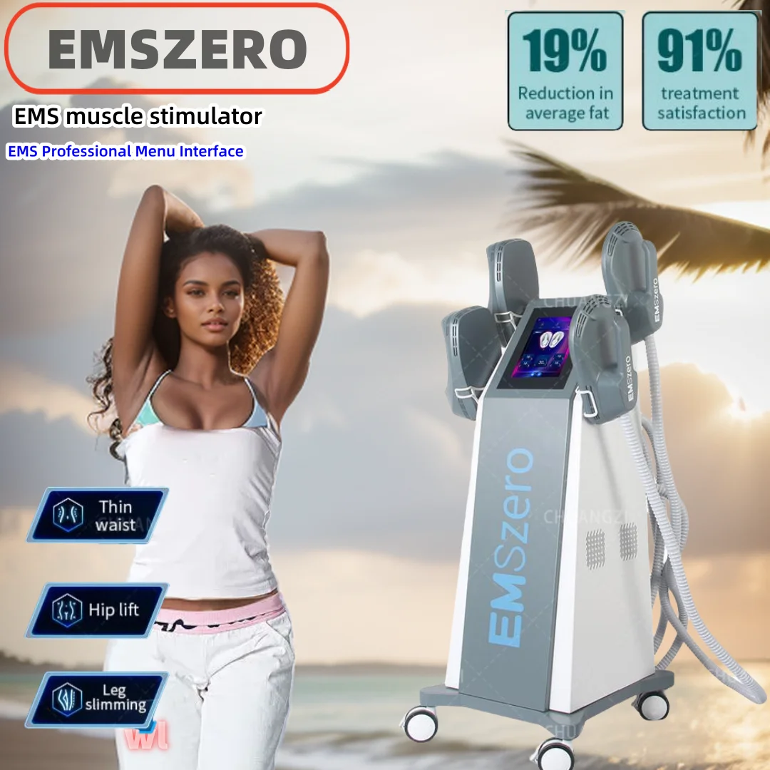 15 Tesla  6500W DLS-EMS Slimming Machine 5 Handle Emszero Hi Emt Nova Body Sculpt EMS Muscle Stimulation Device Salon