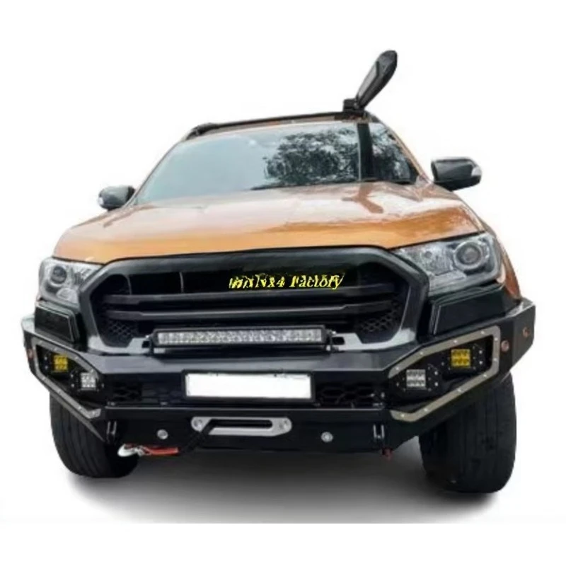Slap-Up 4wd Steel Front Bumper Bull Bar For Ranger T7 T8 2015-2021 view 2