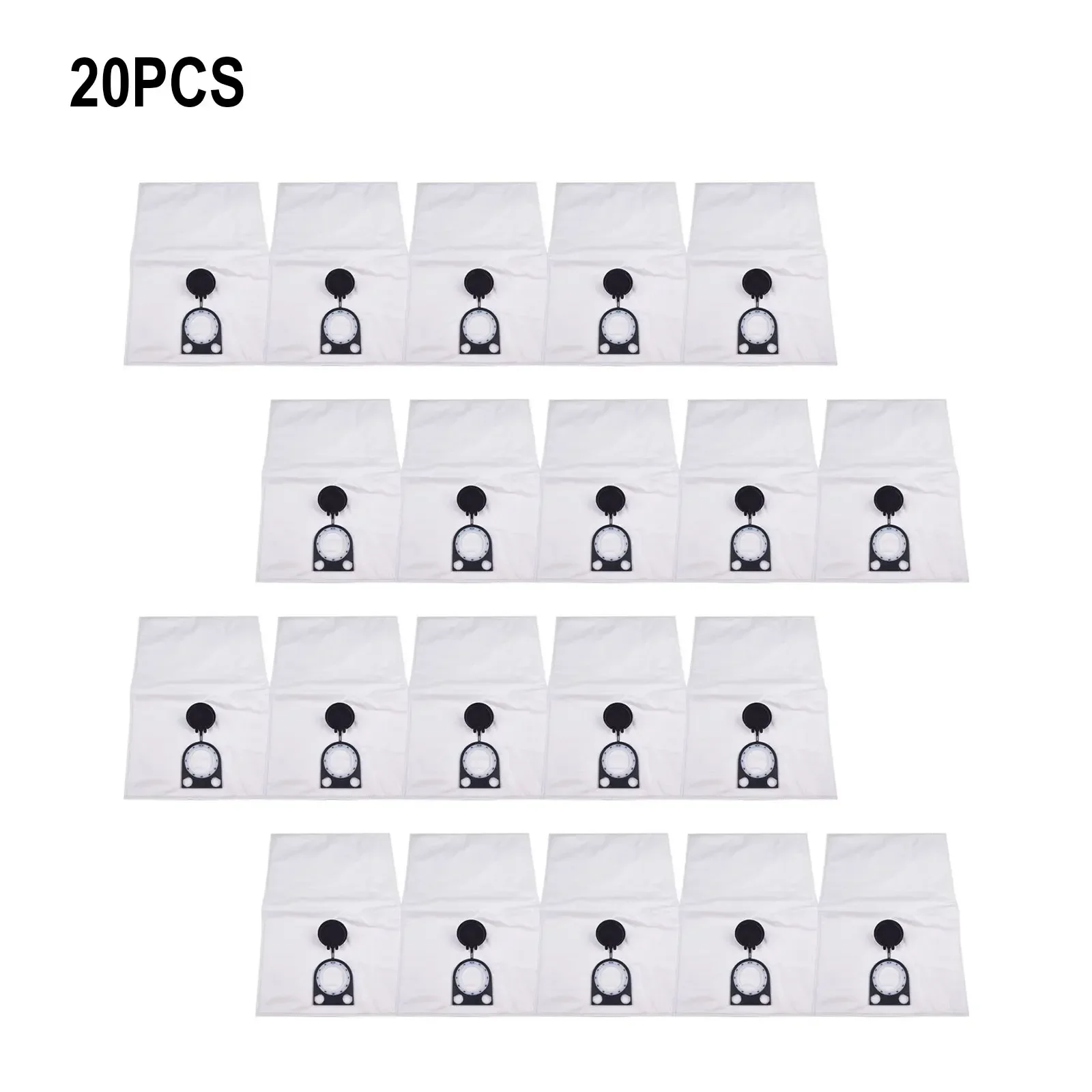 Simplify Your Cleaning Tasks with 20 pieces Dust Bags for Bosch GAS 35 L SFC+ GAS 35 M AFC Robot Vacuum Reliable and Effective