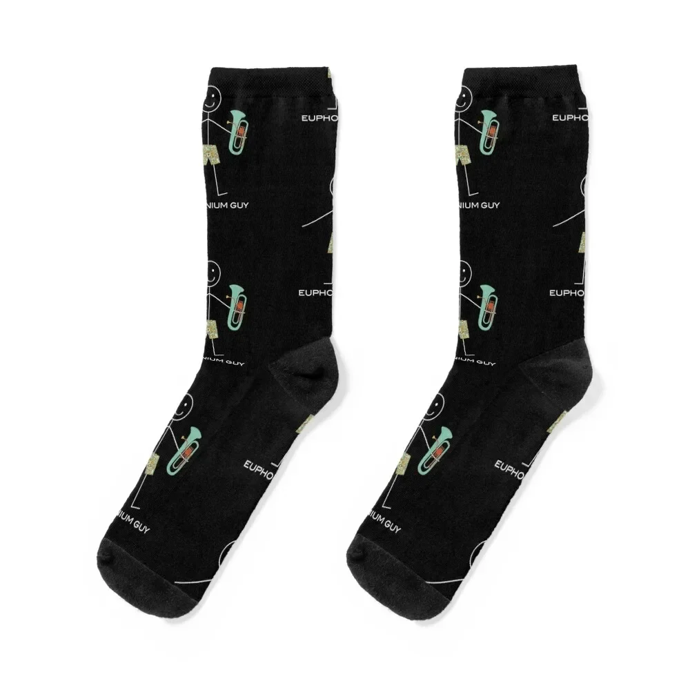 Funny Mens Euphonium Design Socks warm winter cute hiphop designer Male Socks Women's