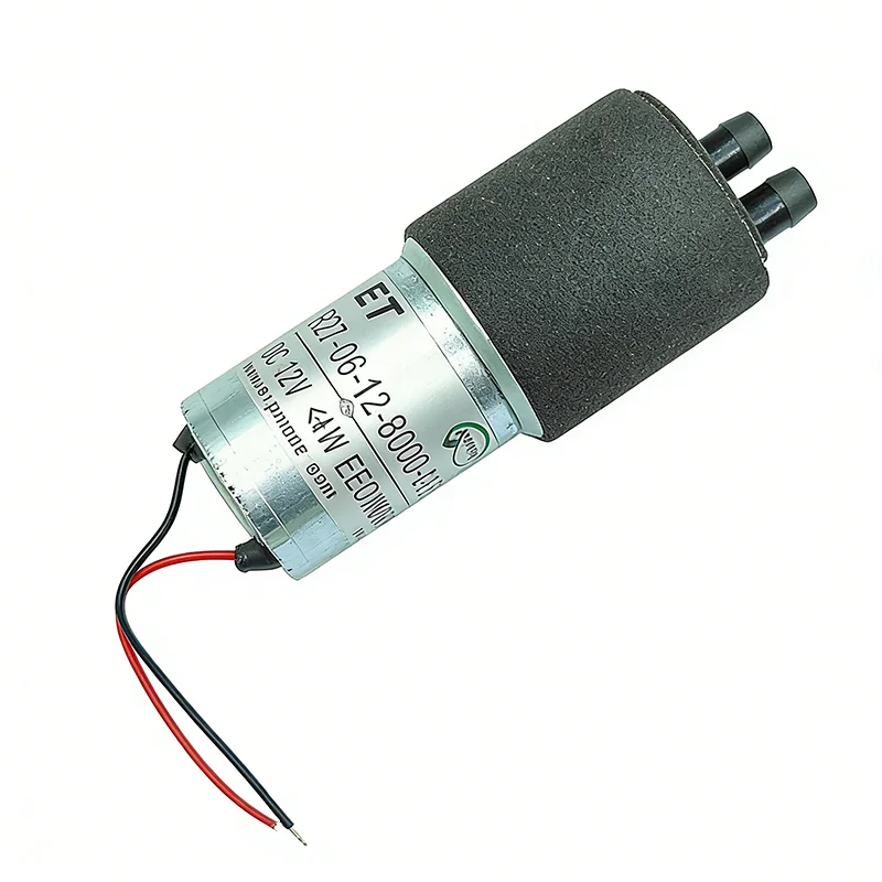 

Micro Water Pump DC 12V Small 370 Motor Diaphragm Pump Self-priming Suction Water Pump ET R27 Series R27-06-12