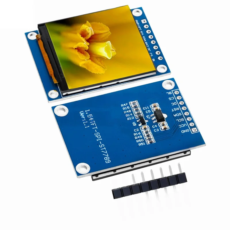 3CGRO-1.54 بوصة IPS TFT وحدة عرض - دقة 240X240 HD، واجهة SPI مع محرك ST7789