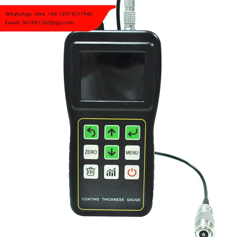

OCT200 Coating Thickness Gauge Iron Non Ferrous Auto Identification Car Paint Coating Meter