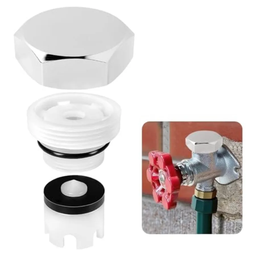 

Vacuum Breaker Repair Kit VACVBKX1B, Compatible with ASSE 1019-A Outdoor Anti-Siphon Frost-Free Sillcock Faucet Hose Bib Spigot