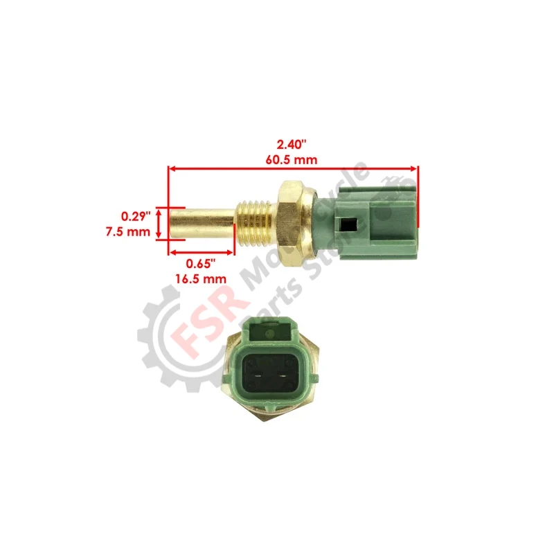WATER TEMP SENSOR,FOR SUZUKI KINGOUAD 750 500 LT-A500X LTA500 & GSX1300R AN650AL,P/N:13650-10G00-000