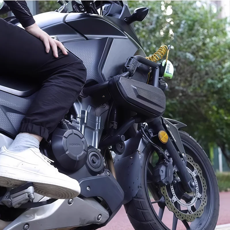 Large Capacity Motorcycle Side Bag - Universal No Logo Saddlebag, Waterproof Multifunctional Storage Pouch image 3