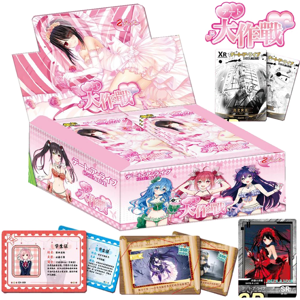 

Genuine DATE A LIVE Card For Child Yamai Kaguya Yamai Yuzuru Popular Fantasy Anime Girl Limited Game Collection Card Kids Toys